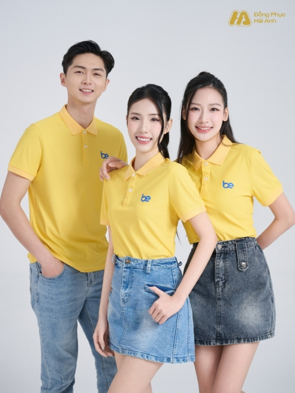 Áo polo Be kiểu dáng trẻ trung, phù hợp trong mọi hoạt động công sở