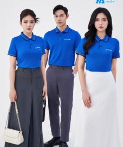 Mẫu Áo Polo Đồng Phục Công Ty Boeing Màu Bích - ảnh 2