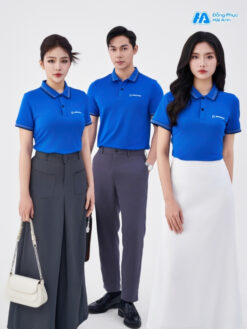 Mẫu Áo Polo Đồng Phục Công Ty Boeing Màu Bích - ảnh 2