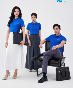Mẫu Áo Polo Đồng Phục Công Ty Boeing Màu Bích - ảnh 3