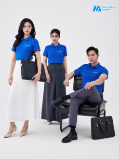 Mẫu Áo Polo Đồng Phục Công Ty Boeing Màu Bích - ảnh 3