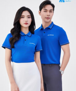 Mẫu Áo Polo Đồng Phục Công Ty Boeing Màu Bích