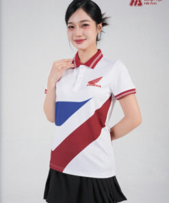 Mẫu Áo Polo Đồng Phục Công Ty In Chuyển Nhiệt Honda - ảnh 4