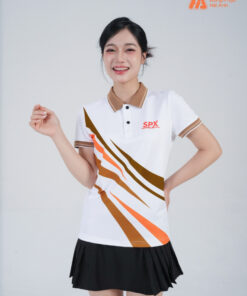 Mẫu Áo Polo Đồng Phục Công Ty In Chuyển Nhiệt Shopee Express - ảnh 3