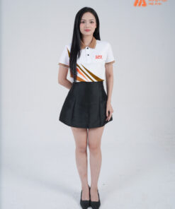 Mẫu Áo Polo Đồng Phục Công Ty In Chuyển Nhiệt Shopee Express - ảnh 4