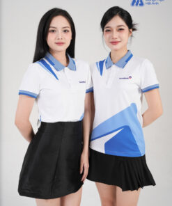 Mẫu Áo Polo Đồng Phục Công Ty In Chuyển Nhiệt Vietinbank