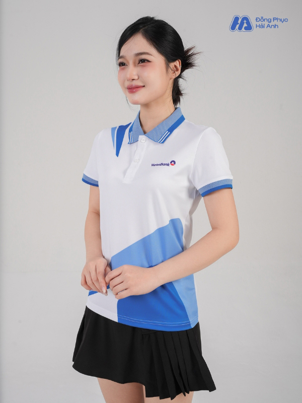 Mẫu Áo Polo Đồng Phục Công Ty In Chuyển Nhiệt Vietinbank - ảnh 4
