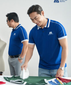 Mẫu Áo Polo Đồng Phục Công Ty Intersection Màu Bích - ảnh 4