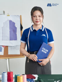 Mẫu Áo Polo Đồng Phục Công Ty Intersection Màu Bích - ảnh 2