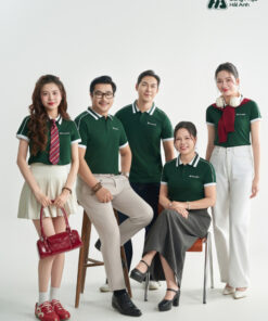 Mẫu Áo Polo Đồng Phục Công Ty Intersection Màu Ve Chai Manulife - ảnh 3