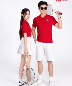 Mẫu Áo Polo Đồng Phục Công Ty Kinh Đô Màu Đỏ - ảnh 4