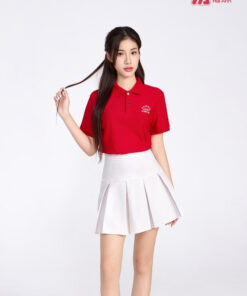 Mẫu Áo Polo Đồng Phục Công Ty Kinh Đô Màu Đỏ - ảnh 3