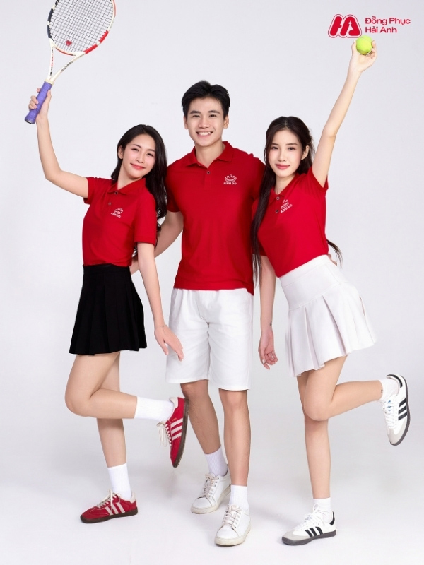 Mẫu Áo Polo Đồng Phục Công Ty Kinh Đô Màu Đỏ - ảnh 2