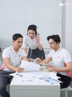 Mẫu Áo Polo Đồng Phục Công Ty LG Màu Trắng Gạo - ảnh 4