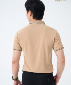 Mẫu Áo Polo Đồng Phục Công Ty Màu Be - ảnh 4