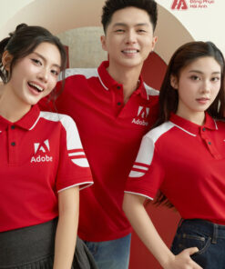 Mẫu Áo Polo Đồng Phục Công Ty Màu Đỏ FastUni - ảnh 4