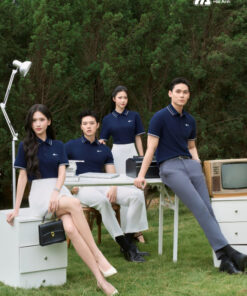 Mẫu Áo Polo Đồng Phục Công Ty Timeless Màu Xanh Đen - ảnh 3