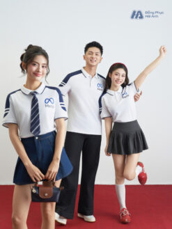 Mẫu Áo Polo Đồng Phục Công Ty Màu Trắng Gạo FastUni - ảnh 1