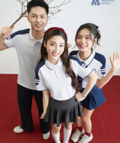 Mẫu Áo Polo Đồng Phục Công Ty Màu Trắng Gạo FastUni - ảnh 4