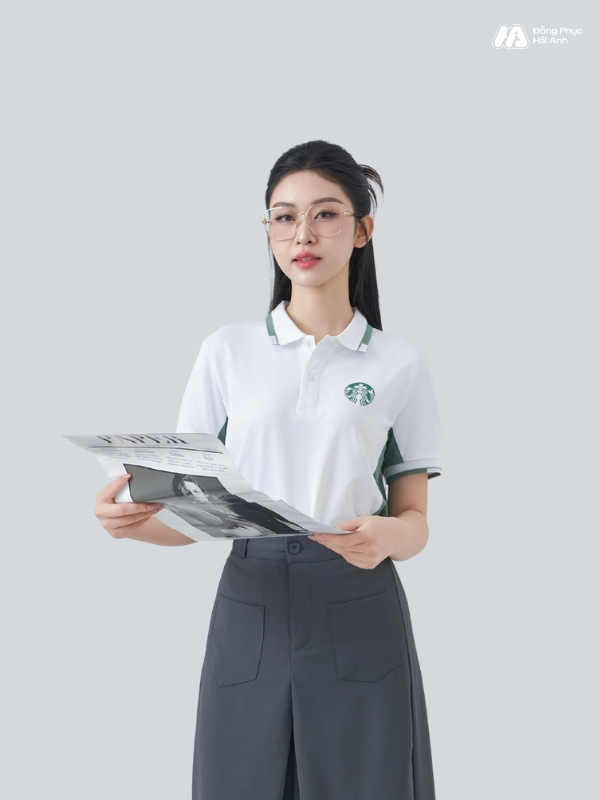 Thiết kế áo polo Regular Fit chỉn chu, năng động và tôn dáng