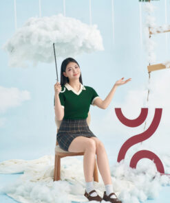 Mẫu Áo Polo Đồng Phục Công Ty Màu Xanh Iris Rise Up - ảnh 4