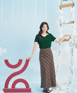 Mẫu Áo Polo Đồng Phục Công Ty Màu Xanh Iris Rise Up - ảnh 3