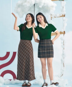Mẫu Áo Polo Đồng Phục Công Ty Màu Xanh Iris Rise Up