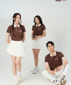 Mẫu Áo Polo Đồng Phục Công Ty Nescafe Màu Nâu - ảnh 3