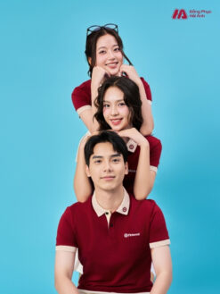Mẫu Áo Polo Đồng Phục Công Ty Pinterest Màu Đỏ Đô - ảnh 2