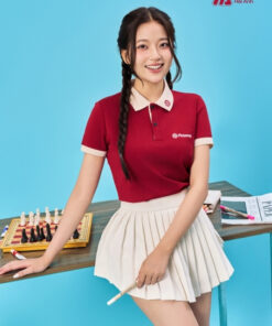 Mẫu Áo Polo Đồng Phục Công Ty Pinterest Màu Đỏ Đô - ảnh 3