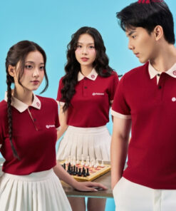 Mẫu Áo Polo Đồng Phục Công Ty Pinterest Màu Đỏ Đô - ảnh 4