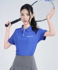 Mẫu Áo Polo Đồng Phục Công Ty Samsung Màu Xanh Bích - ảnh 4