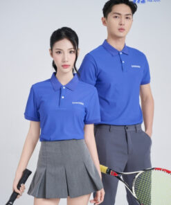 Mẫu Áo Polo Đồng Phục Công Ty Samsung Màu Xanh Bích - ảnh 2