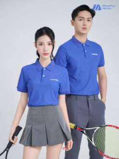 Mẫu Áo Polo Đồng Phục Công Ty Samsung Màu Xanh Bích - ảnh 2