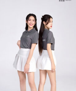 Mẫu Áo Polo Đồng Phục Công Ty ShopDunk Màu Xám