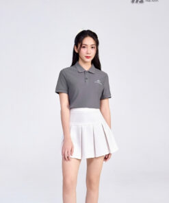 Mẫu Áo Polo Đồng Phục Công Ty ShopDunk Màu Xám - ảnh 3