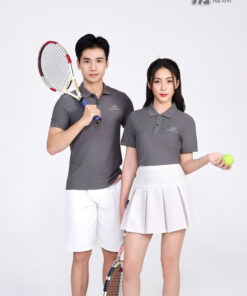 Mẫu Áo Polo Đồng Phục Công Ty ShopDunk Màu Xám - ảnh 4