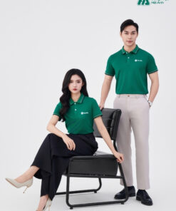 Mẫu Áo Polo Đồng Phục Công Ty Spotify Màu Xanh Lá - ảnh 4