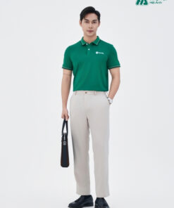 Mẫu Áo Polo Đồng Phục Công Ty Spotify Màu Xanh Lá - ảnh 3