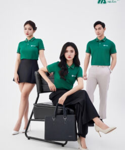 Mẫu Áo Polo Đồng Phục Công Ty Spotify Màu Xanh Lá - ảnh 2