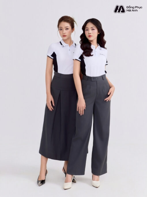 Mẫu Áo Polo Đồng Phục Công Ty Vinfast Màu Trắng - ảnh 3