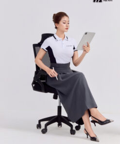Mẫu Áo Polo Đồng Phục Công Ty Vinfast Màu Trắng - ảnh 4