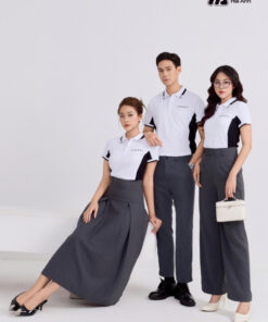 Mẫu Áo Polo Đồng Phục Công Ty Vinfast Màu Trắng - ảnh 2