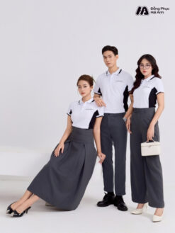 Mẫu Áo Polo Đồng Phục Công Ty Vinfast Màu Trắng - ảnh 2