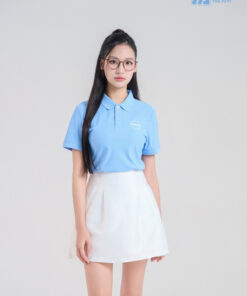 Mẫu Áo Polo Đồng Phục Công Ty Dell Màu Xanh Biển - ảnh 3