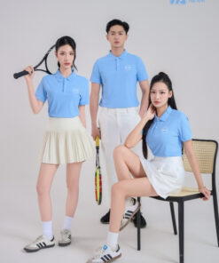 Mẫu Áo Polo Đồng Phục Công Ty Dell Màu Xanh Biển - ảnh 2