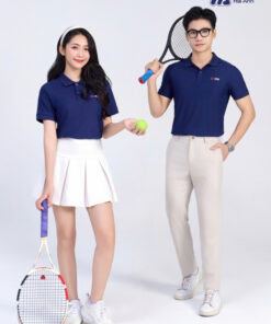 Mẫu Áo Polo Đồng Phục MB Bank Màu Xanh Than - ảnh 4