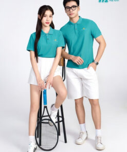 Mẫu Áo Polo Đồng Phục Vietnam Airlines Màu Xanh Lý