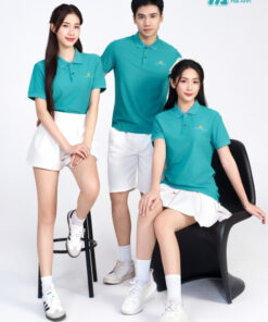 Mẫu Áo Polo Đồng Phục Vietnam Airlines Màu Xanh Lý - ảnh 3