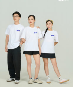 Mẫu Áo Thun Đồng Phục Công Ty FastUni Màu Trắng - ảnh 2
